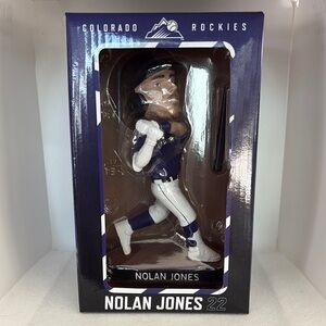 2024 Nolan Jones #22 Bobblehead Colorado Rockies NIB (still in box)